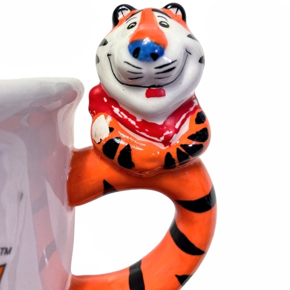 Kellogg's Frosted Flakes 2001 Tony The Tiger Cereal Bowl Coffee Mug - Picture 4 of 11